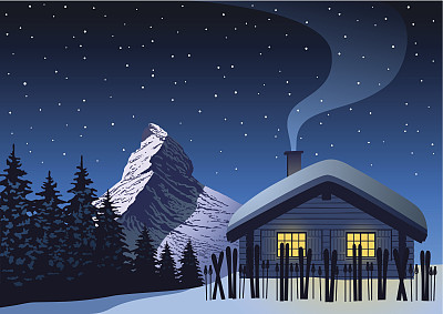 马特洪峰图片下载