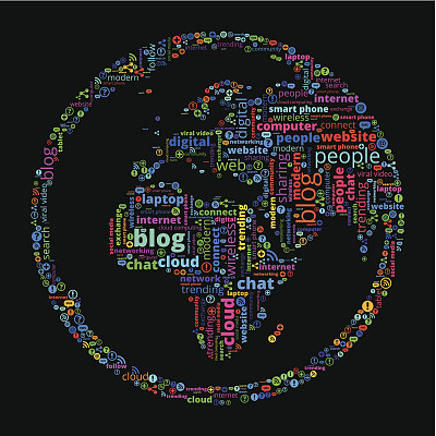 《现代通信与技术全球图片下载