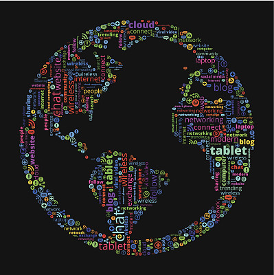 《现代通信与技术全球图片下载