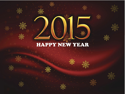 2015年，新年庆祝背景图片下载
