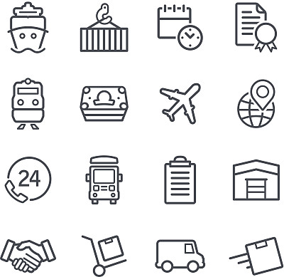 物流的图标图片下载