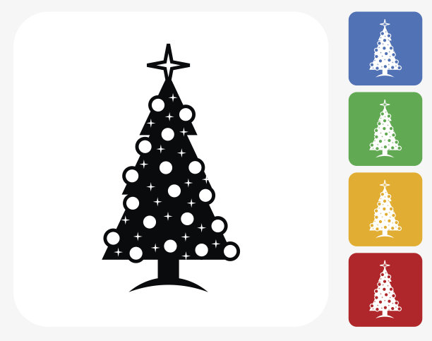 圣诞图标平面设计图片下载