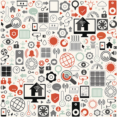 智能住宅图标设置背景图片下载