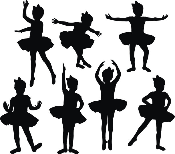 年轻女孩芭蕾舞演员图片下载