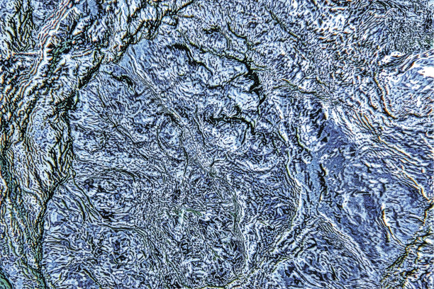 超逼真的海洋表面鸟瞰图图片下载