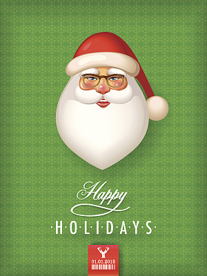 圣诞老人。海报图片下载