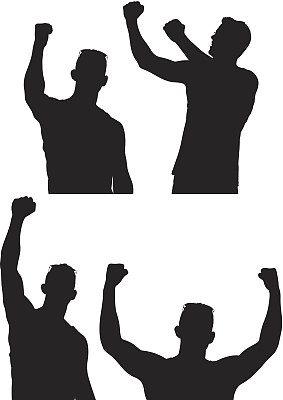 男人随意的手势图片下载