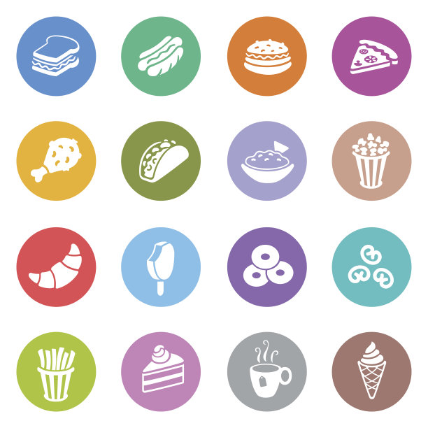 快餐的图标图片下载