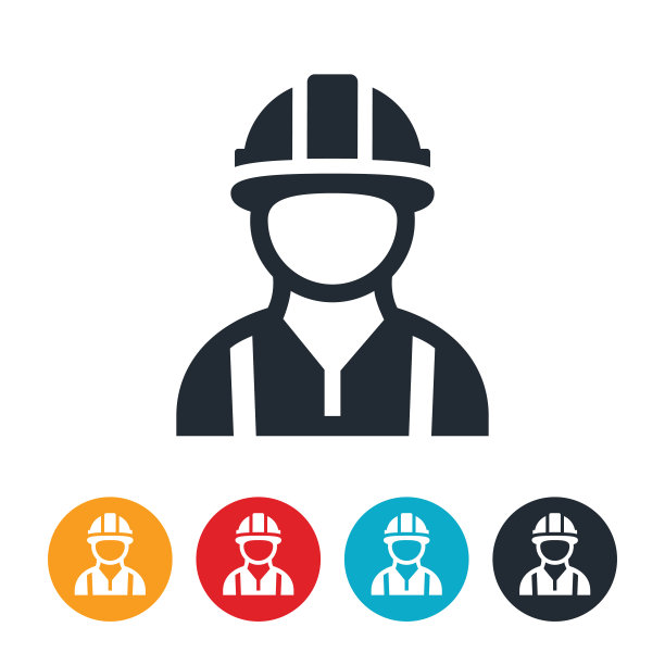 建筑工人图标图片下载