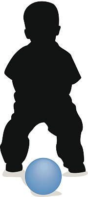 球的男孩图片下载