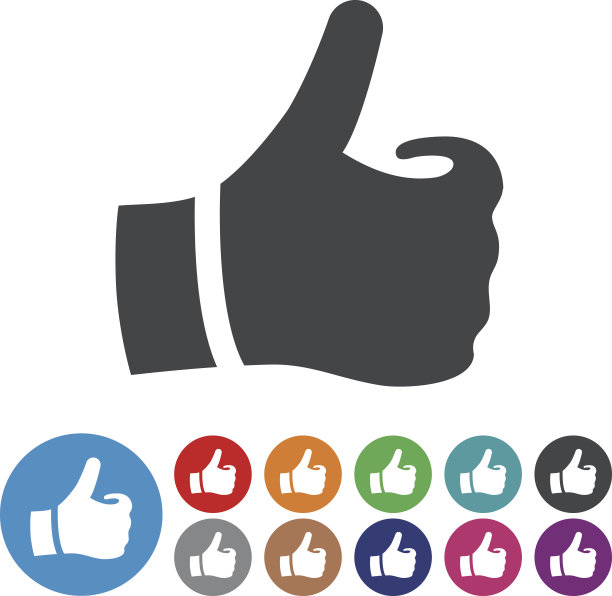 点赞图标-图形图标系列图片下载