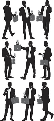 各种行为中的商人图片下载