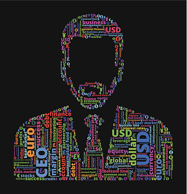 商人和金融图标图案图片下载