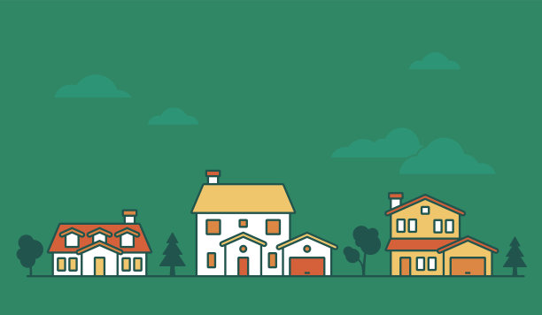 邻居的房子素材图片