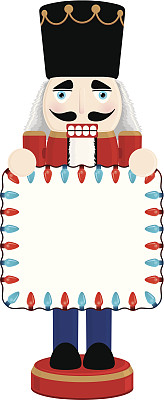 胡桃夹子的迹象图片下载