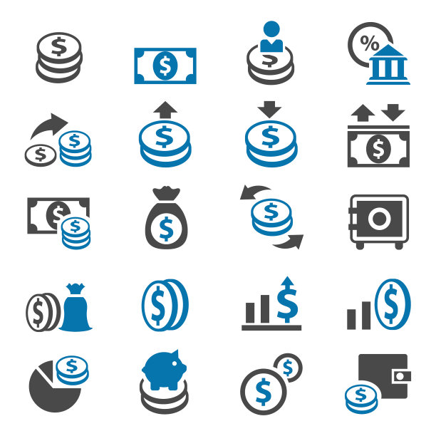 金融的图标图片下载