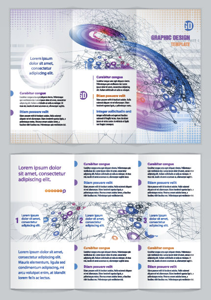 平面设计模板“通讯技术”图片下载