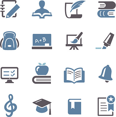 教育图标集- Conc系列图片下载