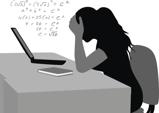困惑的数学作业图片下载