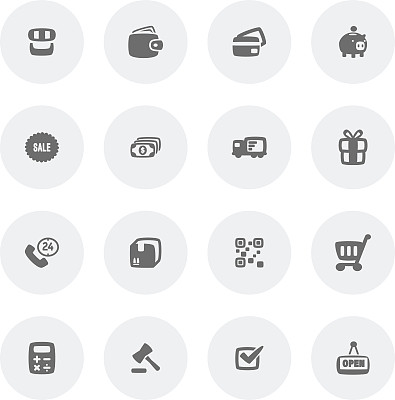 电子商务图标图片下载