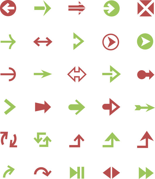 箭头图标图片下载