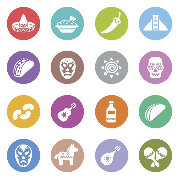 墨西哥图标设置图片下载