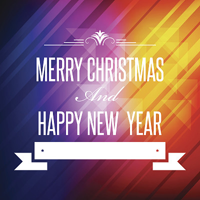 圣诞问候背景-向量图片下载