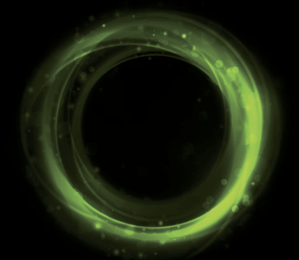 抽象的绿线图片下载