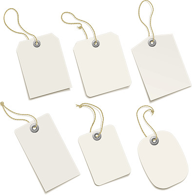 纸标签素材图片