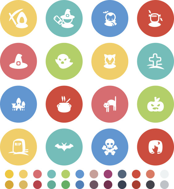 万圣节的图标图片下载