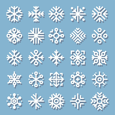 雪花图标图片下载