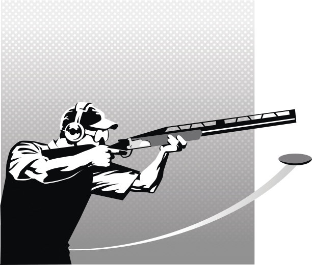 黑白双向飞碟射手图片下载