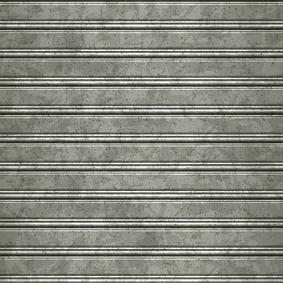 无缝金属板车库门背景矢量图片下载