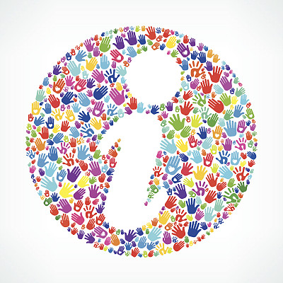 信息版税免费矢量手模式背景图形图片下载