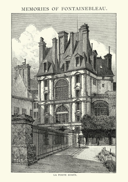 多雷门-枫丹白露，法国图片下载