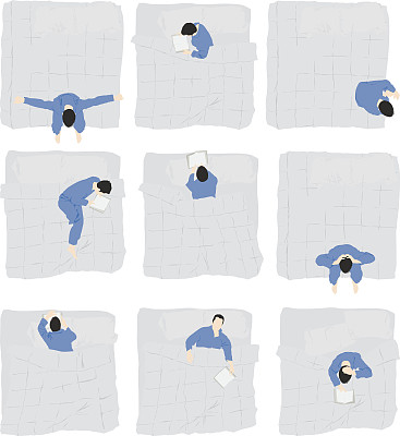 男人在床上图片下载