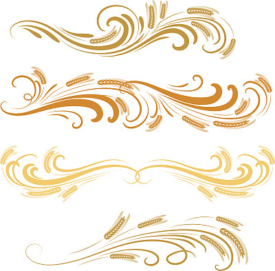 小麦饰品图片下载