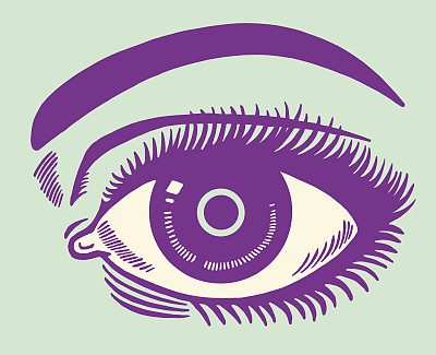 一只眼睛的特写图片下载