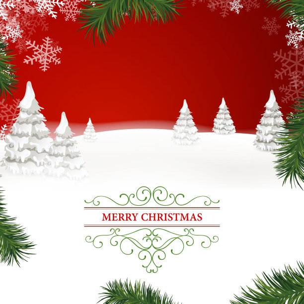 矢量圣诞贺卡图片下载