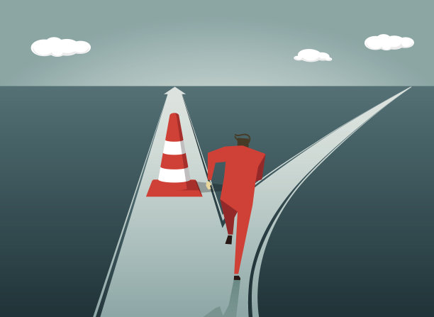 道路，选择，方向，公路，战胜逆境，挑战图片下载