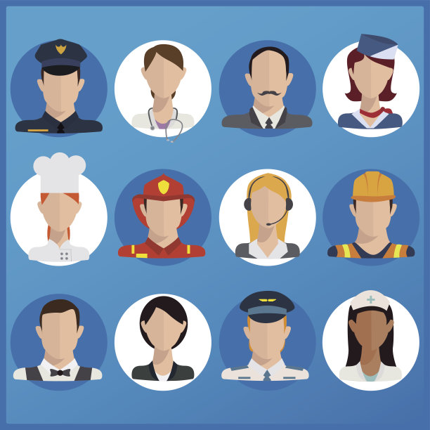 多种职业说明图片下载