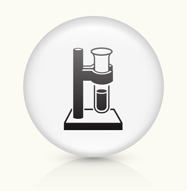 管图标上白色圆形矢量按钮图片下载