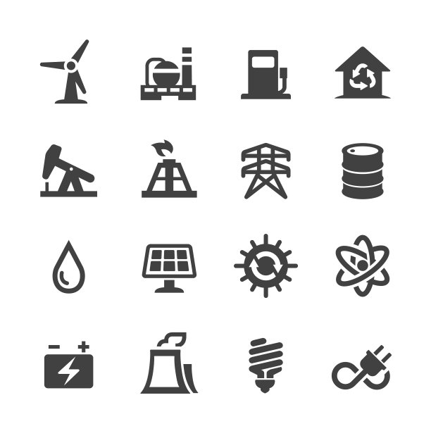 能源图标-顶点系列图片下载