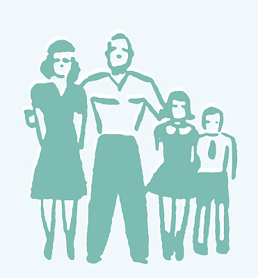 四口之家图片下载