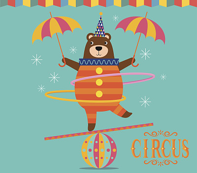 马戏团承担杂耍图片下载