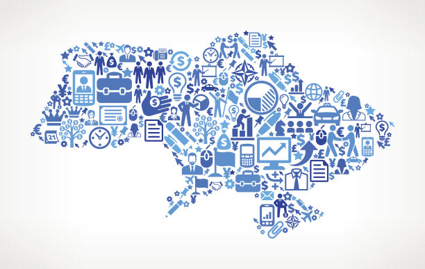 乌克兰商业上的免版税矢量艺术模式图片下载