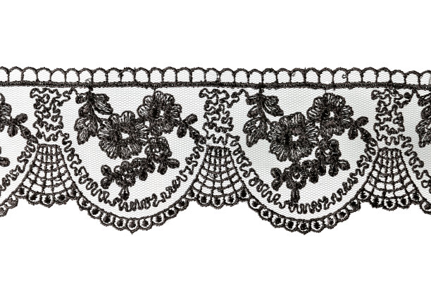 黑色蕾丝图片下载