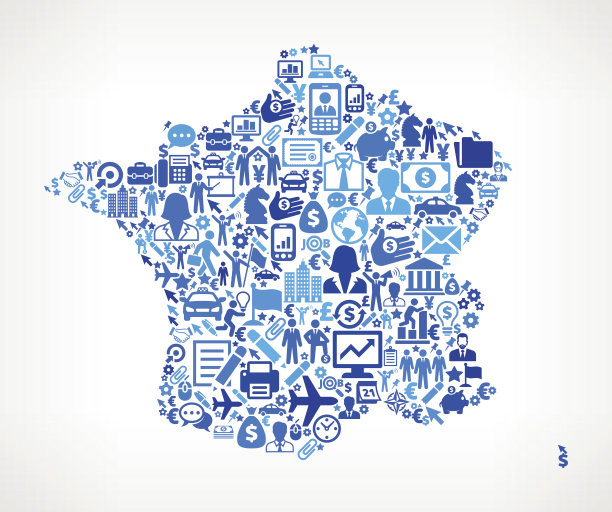 法国商业上免版税的矢量艺术模式图片下载