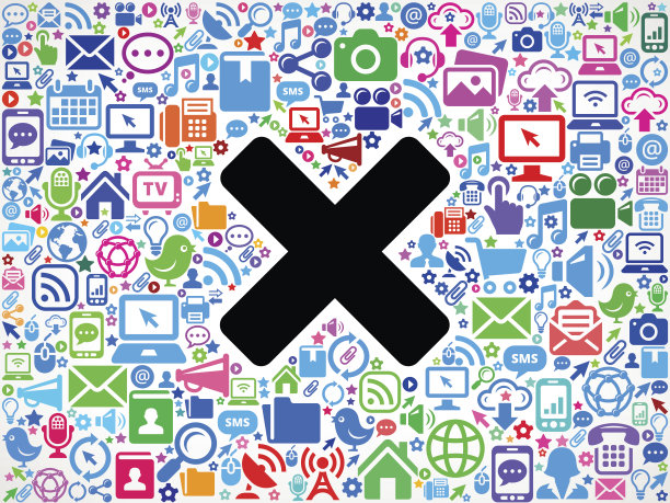 现代科技与传播的标志图片下载