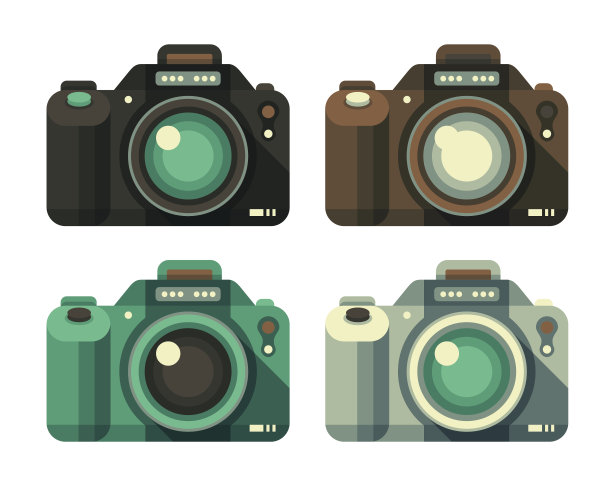 相机平面设计套装图片下载